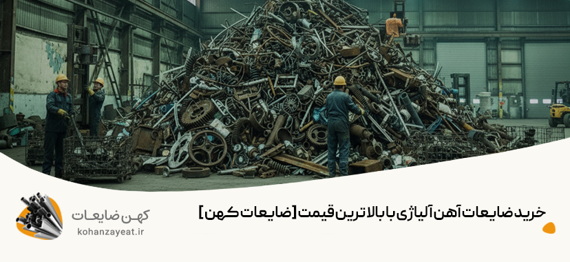 خرید ضایعات آهن آلیاژی با بالاترین قیمت [ضایعات شرکتی ]