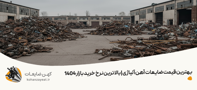 بهترین قیمت ضایعات آهن آلیاژی | بالاترین نرخ خرید بازار 1404