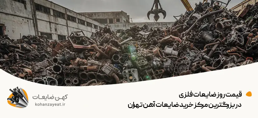 قیمت روز ضایعات فلزی در بزرگترین مرکز خرید ضایعات آهن تهران