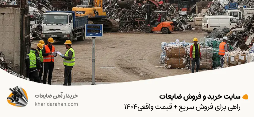 سایت خرید و فروش ضایعات؛راهی برای فروش سریع + قیمت واقعی1404